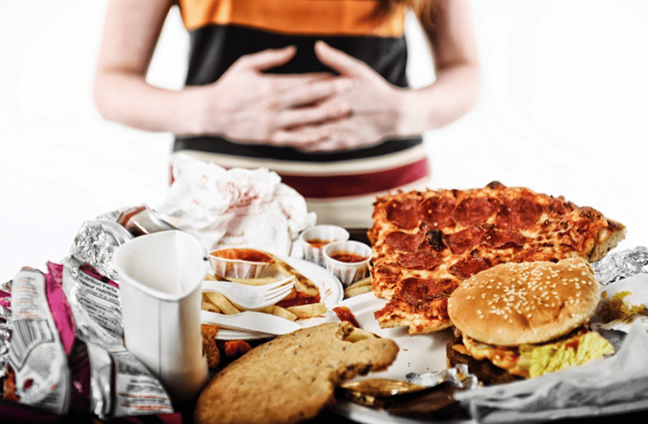 Lạm dụng đồ ăn nhanh