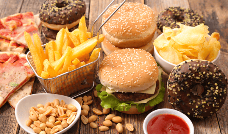 Tránh đồ ăn chiên gián dầu mỡ