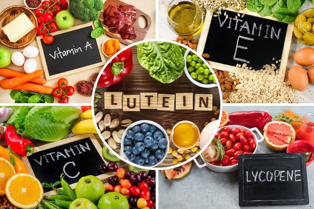 Rau xanh và hoa quả giàu chất chống oxy hóa