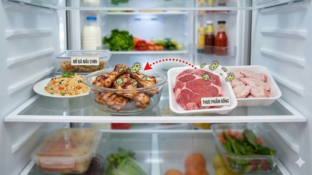 Không phân loại thực phẩm sống và chín