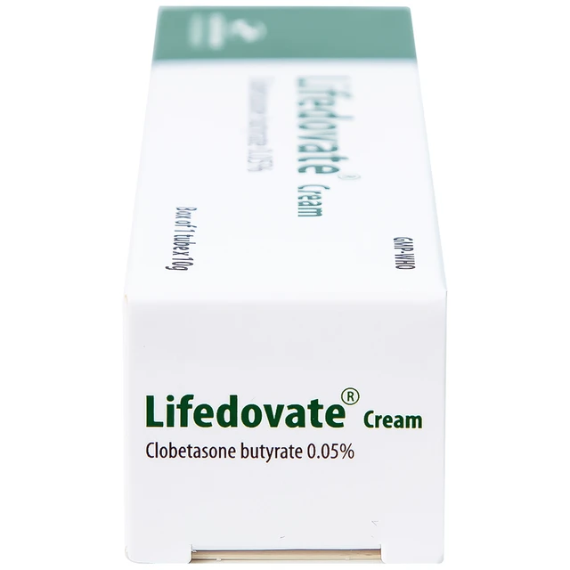 Kem bôi da Lifedovate Cream 0,05% Hadiphar điều trị các vết long eczema, viêm da (10g) - Ảnh 3