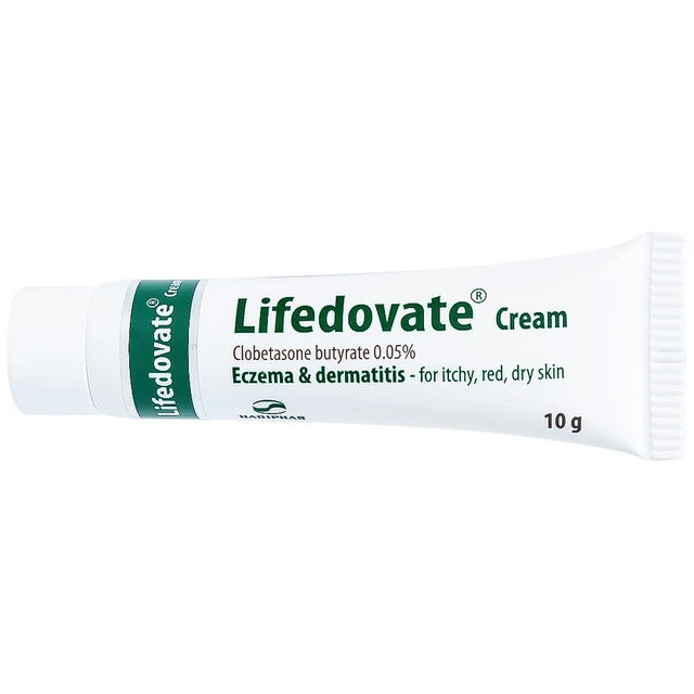 Kem bôi da Lifedovate Cream 0,05% Hadiphar điều trị các vết long eczema, viêm da (10g) - Ảnh 5