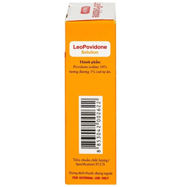 Dung dịch LeoPovidone 10% điều trị các vết thương và ngăn ngừa nhiễm khuẩn (15ml) - Ảnh 5