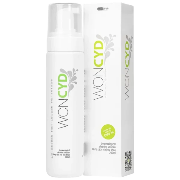 Dung dịch vệ sinh phụ nữ Woncyd phòng và điều trị viêm nhiễm đường sinh dục (200ml)